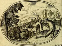 An illustration from Emblemata ethico-politica carmine explicata (1661)