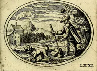 An illustration from Emblemata ethico-politica carmine explicata (1661)