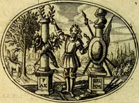 An illustration from Emblemata ethico-politica carmine explicata (1661)