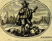 An illustration from Emblemata ethico-politica carmine explicata (1661)