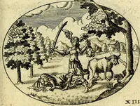 An illustration from Emblemata ethico-politica carmine explicata (1661)