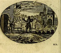 An illustration from Emblemata ethico-politica carmine explicata (1661)