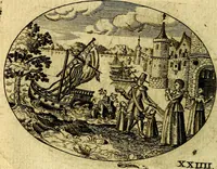 An illustration from Emblemata ethico-politica carmine explicata (1661)