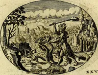 An illustration from Emblemata ethico-politica carmine explicata (1661)