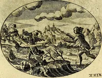 An illustration from Emblemata ethico-politica carmine explicata (1661)