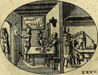 An illustration from Emblemata ethico-politica carmine explicata (1661)