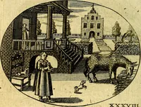 An illustration from Emblemata ethico-politica carmine explicata (1661)