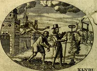 An illustration from Emblemata ethico-politica carmine explicata (1661)
