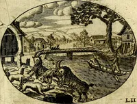 An illustration from Emblemata ethico-politica carmine explicata (1661)