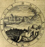Picture 50 of 103 from Emblemata ethico politica. Ingenuâ at que eruditâ interpretatione nunc primùm illustrata (1669), leaf 105
