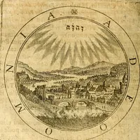 An illustration from Emblemata ethico politica. Ingenuâ at que eruditâ interpretatione nunc primùm illustrata (1669)