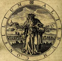 An illustration from Emblemata ethico politica. Ingenuâ at que eruditâ interpretatione nunc primùm illustrata (1669)