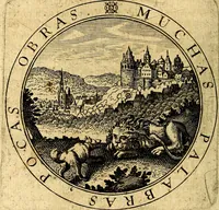 Picture 95 of 103 from Emblemata ethico politica. Ingenuâ at que eruditâ interpretatione nunc primùm illustrata (1669), leaf 193