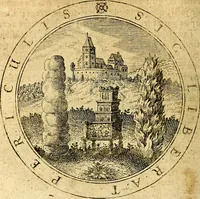 An illustration from Emblemata ethico politica. Ingenuâ at que eruditâ interpretatione nunc primùm illustrata (1669)