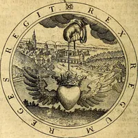 An illustration from Emblemata ethico politica. Ingenuâ at que eruditâ interpretatione nunc primùm illustrata (1669)