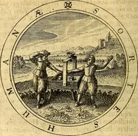 An illustration from Emblemata ethico politica. Ingenuâ at que eruditâ interpretatione nunc primùm illustrata (1669)