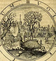 An illustration from Emblemata ethico politica. Ingenuâ at que eruditâ interpretatione nunc primùm illustrata (1669)