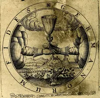 An illustration from Emblemata ethico politica. Ingenuâ at que eruditâ interpretatione nunc primùm illustrata (1669)