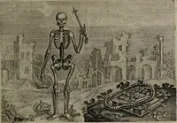 An illustration from Emblemata Florentii Schoonhovii I.C. Goudani : partim moralia partim etiam civilia : cum latiori eorundem ejusdem auctoris interpretatione : accedunt et alia quaedam poëmatia in alijs poematum suorum libris non contenta (1648)