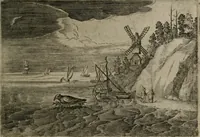 An illustration from Emblemata Florentii Schoonhovii I.C. Goudani : partim moralia partim etiam civilia : cum latiori eorundem ejusdem auctoris interpretatione : accedunt et alia quaedam poëmatia in alijs poematum suorum libris non contenta (1648)