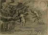 An illustration from Emblemata Florentii Schoonhovii I.C. Goudani : partim moralia partim etiam civilia : cum latiori eorundem ejusdem auctoris interpretatione : accedunt et alia quaedam poëmatia in alijs poematum suorum libris non contenta (1648)