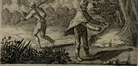 An illustration from Emblemata Florentii Schoonhovii I.C. Goudani : partim moralia partim etiam civilia : cum latiori eorundem ejusdem auctoris interpretatione : accedunt et alia quaedam poëmatia in alijs poematum suorum libris non contenta (1648)
