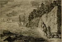An illustration from Emblemata Florentii Schoonhovii I.C. Goudani, : partim moralia, partim etiam civilia. Cum latiori eorundem ejusdem auctoris interpretatione. (1618)