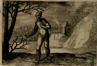 An illustration from Emblemata Florentii Schoonhovii I.C. Goudani, : partim moralia, partim etiam civilia. Cum latiori eorundem ejusdem auctoris interpretatione. (1618)