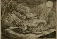 An illustration from Emblemata Florentii Schoonhovii I.C. Goudani, : partim moralia, partim etiam civilia. Cum latiori eorundem ejusdem auctoris interpretatione. (1618)