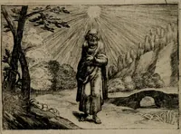 An illustration from Emblemata Florentii Schoonhovii I.C. Goudani, : partim moralia, partim etiam civilia. Cum latiori eorundem ejusdem auctoris interpretatione. (1618)