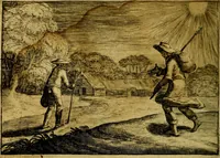 An illustration from Emblemata Florentii Schoonhovii, partim moralia, partim etiam civilia. Cum latiori eorundem ejusdem auctoris interpretatione. Accedunt et alia quædam poëmatia in alijs poëmatum suorum libris non contenta (1618)
