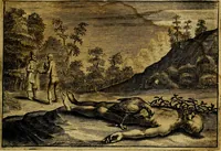 An illustration from Emblemata Florentii Schoonhovii, partim moralia, partim etiam civilia. Cum latiori eorundem ejusdem auctoris interpretatione. Accedunt et alia quædam poëmatia in alijs poëmatum suorum libris non contenta (1618)