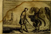 An illustration from Emblemata Florentii Schoonhovii, partim moralia, partim etiam civilia. Cum latiori eorundem ejusdem auctoris interpretatione. Accedunt et alia quædam poëmatia in alijs poëmatum suorum libris non contenta (1618)