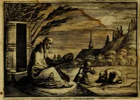 Picture 40 of 72 from Emblemata Florentii Schoonhovii, partim moralia, partim etiam civilia. Cum latiori eorundem ejusdem auctoris interpretatione. Accedunt et alia quædam poëmatia in alijs poëmatum suorum libris non contenta (1618), leaf 130
