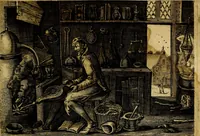 An illustration from Emblemata Florentii Schoonhovii, partim moralia, partim etiam civilia. Cum latiori eorundem ejusdem auctoris interpretatione. Accedunt et alia quædam poëmatia in alijs poëmatum suorum libris non contenta (1618)