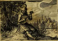 Picture 57 of 72 from Emblemata Florentii Schoonhovii, partim moralia, partim etiam civilia. Cum latiori eorundem ejusdem auctoris interpretatione. Accedunt et alia quædam poëmatia in alijs poëmatum suorum libris non contenta (1618), leaf 180