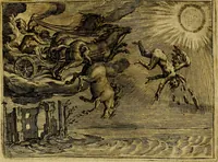 An illustration from Emblemata Florentii Schoonhovii, partim moralia, partim etiam civilia. Cum latiori eorundem ejusdem auctoris interpretatione. Accedunt et alia quædam poëmatia in alijs poëmatum suorum libris non contenta (1618)