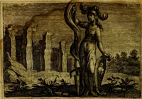 An illustration from Emblemata Florentii Schoonhovii, partim moralia, partim etiam civilia. Cum latiori eorundem ejusdem auctoris interpretatione. Accedunt et alia quædam poëmatia in alijs poëmatum suorum libris non contenta (1618)