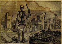 An illustration from Emblemata Florentii Schoonhovii, partim moralia, partim etiam civilia. Cum latiori eorundem ejusdem auctoris interpretatione. Accedunt et alia quædam poëmatia in alijs poëmatum suorum libris non contenta (1618)