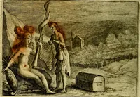 An illustration from Emblemata Florentii Schoonhovii, partim moralia, partim etiam civilia. Cum latiori eorundem ejusdem auctoris interpretatione. Accedunt et alia quædam poëmatia in alijs poëmatum suorum libris non contenta (1618)
