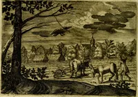 An illustration from Emblemata Florentii Schoonhovii, partim moralia, partim etiam civilia. Cum latiori eorundem ejusdem auctoris interpretatione. Accedunt et alia quædam poëmatia in alijs poëmatum suorum libris non contenta (1618)