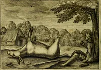 An illustration from Emblemata Florentii Schoonhovii, partim moralia, partim etiam civilia. Cum latiori eorundem ejusdem auctoris interpretatione. Accedunt et alia quædam poëmatia in alijs poëmatum suorum libris non contenta (1618)