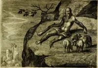 An illustration from Emblemata Florentii Schoonhovii, partim moralia, partim etiam civilia. Cum latiori eorundem ejusdem auctoris interpretatione. Accedunt et alia quædam poëmatia in alijs poëmatum suorum libris non contenta (1618)