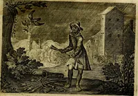 An illustration from Emblemata Florentii Schoonhovii ... partim moralia partim etiam civilia. Cum latiori eorundem ejusdem Auctoris interpretatione. Accedunt et alia quaedam poëmatia in alijs poem̈atum suonum libris non contenta (1648)