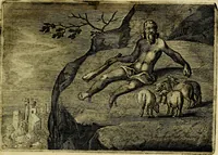Picture 76 of 80 from Emblemata Florentii Schoonhovii ... partim moralia partim etiam civilia. Cum latiori eorundem ejusdem Auctoris interpretatione. Accedunt et alia quaedam poëmatia in alijs poem̈atum suonum libris non contenta (1648), leaf 226