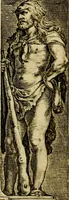 An illustration from Emblemata Florentii Schoonhovii ... partim moralia partim etiam civilia. Cum latiori eorundem ejusdem Auctoris interpretatione. Accedunt et alia quaedam poëmatia in alijs poem̈atum suonum libris non contenta (1648)