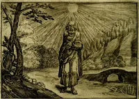 Picture 28 of 80 from Emblemata Florentii Schoonhovii ... partim moralia partim etiam civilia. Cum latiori eorundem ejusdem Auctoris interpretatione. Accedunt et alia quaedam poëmatia in alijs poem̈atum suonum libris non contenta (1648), leaf 85