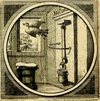 Picture 40 of 80 from Emblemata moralia nova, das ist: achtzig Sinnreiche nachdenckliche Figuren auss heyliger Schrifft in Kupfferstücken fürgestellet, worinnen schöne Anweisungen zu wahrer Gottesforcht begrieffen ... mit Lateinischen und Teutschen, nachmals aber von M.C.R. mit Frantzösischen und Italianischen Versen erkläret .. (1630), leaf 178