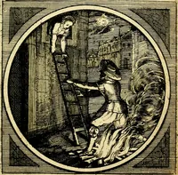 An illustration from Emblemata moralia nova, das ist: achtzig Sinnreiche nachdenckliche Figuren auss heyliger Schrifft in Kupfferstücken fürgestellet, worinnen schöne Anweisungen zu wahrer Gottesforcht begrieffen ... mit Lateinischen und Teutschen, nachmals aber von M.C.R. mit Frantzösischen und Italianischen Versen erkläret .. (1630)
