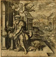 An illustration from Emblemata moralia et oeconomica de rerum usu et abusu (1609)